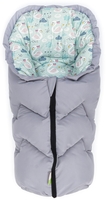 Liebes von Priebes Fußsack Fine swan/grau