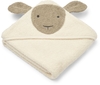 Liewood Albert Kapuzenbadetuch Schaf Creme de la creme