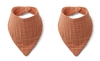 Liewood Andrea Lätzchen aus Bio-Baumwolle 2er Pack Tuscany Rose