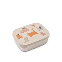 Liewood Arthur Lunchbox / Brotdose Cats and Dogs / Sandy