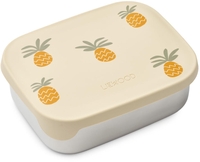 Liewood Arthur Lunchbox / Brotdose Pineapples / Cloud cream