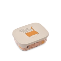 Liewood Arthur Tritan Lunchbox Brotdose Cats and Dogs / Sandy