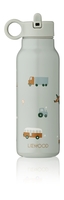 Liewood Falk Wasserflasche 350ml Vehicles/dove blue mix