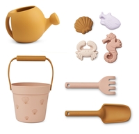 Liewood Florence Strand und Gartenset 8tlg. Sea shell pale tuscany
