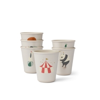 Liewood Lana Becher 6er-Set Circus / Sandy