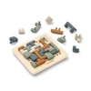 Liewood Lonzo Puzzle 28 pcs Faune Green Multi Mix