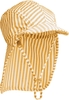 Liewood Lusio Seersucker Sonnenhut Stripe Yellow Mellow 9-12 Monate