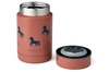 Liewood Nadja Essensbehälter 250 ml Horses / Dark rose