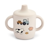 Liewood Neil Silicone Sippy Cup Farm/Sandy