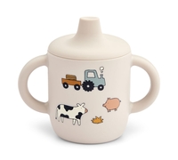 Liewood Neil Silicone Sippy Cup Farm/Sandy