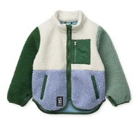 Liewood Nolan Fleecejacke - Dusty lavender,  multi mix Gr.122