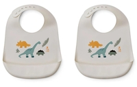 Liewood Tilda Silikon Lätzchen 2er Pack Dino mix