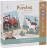 Little Dutch 4-in-1 Puzzle-Set Little Farm