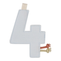 Little Dutch Girlanden-Element Zahl 4