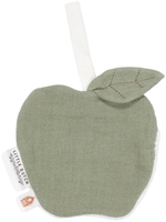 Little Dutch Schnullertuch Musselin Apfel,  Pure Olive