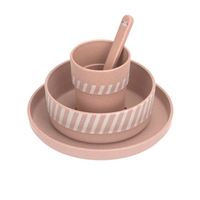 Lässig 4tlg. Geschirrset - Tiny Team,  Katze