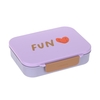 Lässig Brotdose,  Bento Lunchbox Little Gang,  Heart Lilac