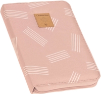 Lässig Casual Document Pouch Mutterpasshülle soft stripes rose