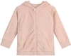 Lässig Frottee Kapuzenjacke 86/92 powder pink