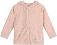 Lässig Frottee Kapuzenjacke 86/92 powder pink