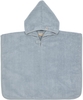 Lässig Frottee Poncho GOTS light blue 80/98 (12-36 Monate)
