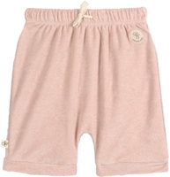 Lässig Frottee Shorts 74/80 powder pink