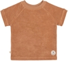 Lässig Frottee T-Shirt caramel Gr. 86/92