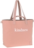 Lässig Green Cotton Statement Shopper rose