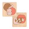 Lässig Holzpuzzle Little Mateys Katze,  2er Set