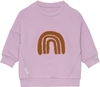 Lässig Kids Sweater GOTS Little Gang 7-12 Monate Rainbow lilac