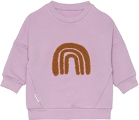 Lässig Kids Sweater GOTS Little Gang 7-12 Monate Rainbow lilac