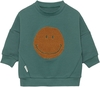Lässig Kids Sweater GOTS Little Gang 7-12 Monate Smile green