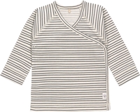 Lässig Kimono Shirt GOTS 50/56 Striped grey/anthracite