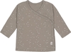 Lässig Kimono Shirt GOTS 62/68 Sprinkle taupe