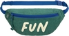 Lässig Kinder Bauchtasche Cord - Little Gang,  Fun,  Ocean Green