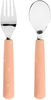 Lässig Kinderbesteck Set (Gabel,  Löffel),  apricot
