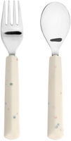 Lässig Kinderbesteck Set (Gabel,  Löffel),  Natur