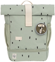 Lässig Kindergartenrucksack Mini Rolltop Happy Prints light olive