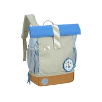 Lässig Kindergartenrucksack Rolltop - Sunny Explorer,  Grün Blau