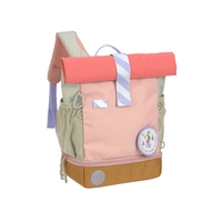 Lässig Kindergartenrucksack Rolltop - Sunny Explorer,  Rosa Pink