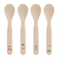 Lässig Kinderlöffel Set PP/Zellulose Happy Fruits Cherry