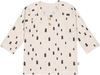 Lässig Langarm Shirt GOTS 74/80 Bricks milky