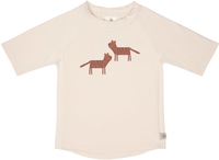 Lässig LSF 60 Kurzarm Shirt 62/68 2 Tigers off-white/rust