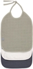 Lässig Lätzchen aus Mull 6-24 Monate 3er Pack olive/milky/navy