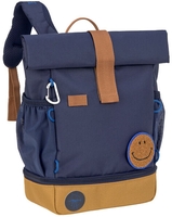 Lässig Mini Rolltop Rucksack Little Gang Navy