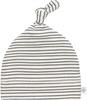 Lässig Mütze GOTS Beanie 62/68 Striped grey/anthracite