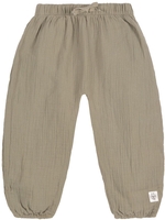 Lässig Mull Hose GOTS 62/68 olive