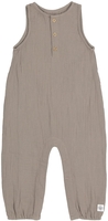 Lässig Mull Jumpsuit GOTS 86/92 taupe