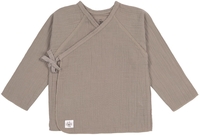 Lässig Mull Kimono GOTS 62/68 taupe