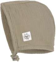 Lässig Mull Mütze GOTS 62/68 olive